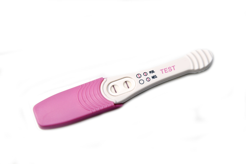 Faint line on pregnancy test